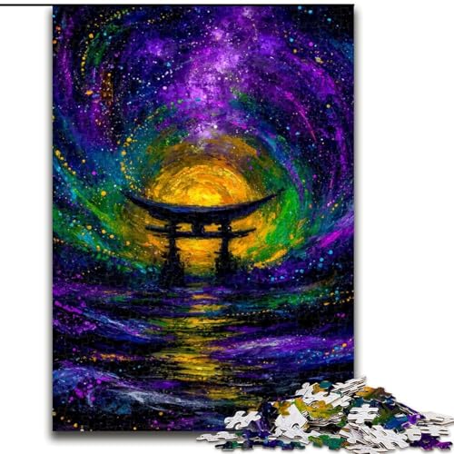 Puzzle mit 1000 Teilen für Erwachsene, Torii-Tor aus Holz, Kinder ab 14 Jahren, Größe 50x75cm, lustiges Basteln für die ganze Familie, perfekt für Geburtstage, Feiertage Puzzle mit 1000 Teilen für Erwachsene, Torii-Tor aus Holz, Kinder ab 14 Jahren, Größe 50x75cm, lustiges Basteln für die ganze Familie, perfekt für Geburtstage, Feiertage von LYXIANY