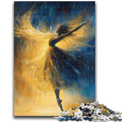 Puzzle mit 1000 Teilen für Teenager, Balletttänzerin, geeignet für Kinder ab 14 Jahren, anspruchsvolles Spiel, tolles Geschenk zum Spielen, 38x26cm Puzzle mit 1000 Teilen für Teenager, Balletttänzerin, geeignet für Kinder ab 14 Jahren, anspruchsvolles Spiel, tolles Geschenk zum Spielen, 38x26cm von LYXIANY