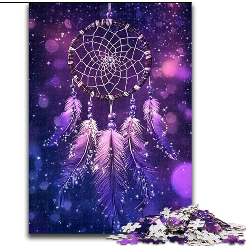 Puzzle mit 1000 Teilen für Teenager, Geschenke, Traumfänger, Herausforderung für die Gehirnintelligenz, süchtig machendes Spielzeug, Geburtstagsgeschenk, Geschenke, Wandkunst (Größe 26x38cm) von LYXIANY