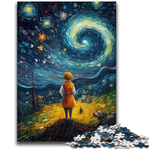 Puzzle mit 1000 Teilen für Teenager, Geschenke Der kleine Prinz des Nachthimmels, für Kinder ab 14 Jahren, Quizspiel, Spaß für zu Hause, Geburtstagsgeschenk, Reisegeschenk, 50x75cm Puzzle mit 1000 Teilen für Teenager, Geschenke Der kleine Prinz des Nachthimmels, für Kinder ab 14 Jahren, Quizspiel, Spaß für zu Hause, Geburtstagsgeschenk, Reisegeschenk, 50x75cm von LYXIANY