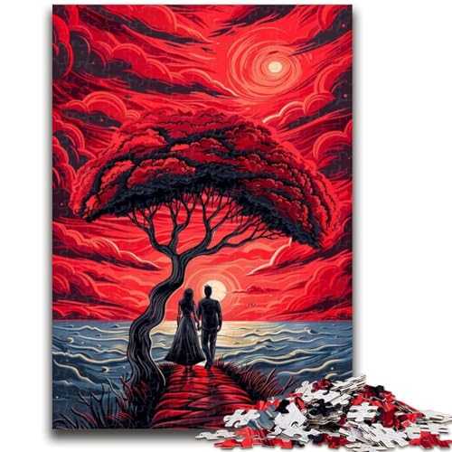 Puzzle mit 1000 Teilen für Teenager-Paare, geeignet für Kinder ab 14 Jahren, anspruchsvolles Spiel, tolles Geschenk zum Spielen, 50x75cm von LYXIANY