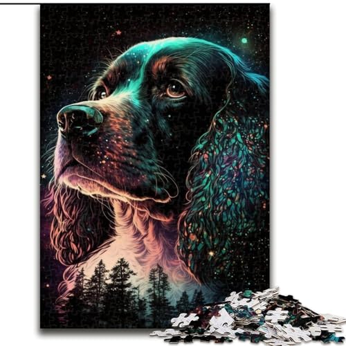 Puzzle mit 1000 Teilen zum Thema Galaxie und Planeten, für Teenager, Geschenke, Lernspielzeug, Familienspiele, geeignet als Schreibtischdekoration (26x38cm) von LYXIANY