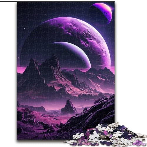 Puzzle mit Landschaften auf fremden Planeten für 1000 Teile, Holzpuzzle, anspruchsvolles Denkspiel für Teenager, Spaß für den Spieleabend mit der Familie, Größe 50x75cm Puzzle mit Landschaften auf fremden Planeten für 1000 Teile, Holzpuzzle, anspruchsvolles Denkspiel für Teenager, Spaß für den Spieleabend mit der Familie, Größe 50x75cm von LYXIANY