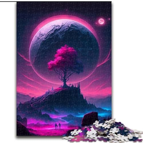 Puzzle mit Landschaften auf fremden Planeten für 1000 Teile, Holzpuzzle, anspruchsvolles Denkspiel für Teenager, Spaß für den Spieleabend mit der Familie, Größe 50x75cm Puzzle mit Landschaften auf fremden Planeten für 1000 Teile, Holzpuzzle, anspruchsvolles Denkspiel für Teenager, Spaß für den Spieleabend mit der Familie, Größe 50x75cm von LYXIANY
