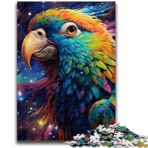 Puzzle mit Tieren, Vögeln und Papageien für Erwachsene und Jugendliche, Lernspiele, Heimdekoration, geeignet als Schreibtischdekoration (50x75cm) von LYXIANY