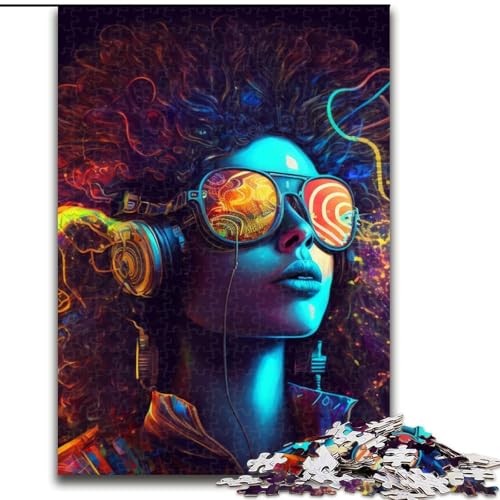 Puzzle zum Thema Virusverbreitung für Teenager, 1000 Teile, Stressabbau, Staycation-Zeitvertreib, Eltern-Kind-Interaktion (26x38cm) von LYXIANY