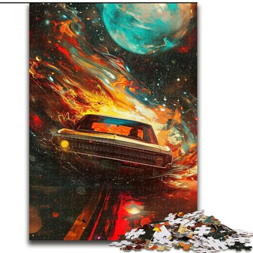 Puzzles, farbenfrohe Klassische Sportwagen, Kartonpuzzles für Erwachsene, Größe 26x38cm, Eltern, Partner, Freunde – ab 14 Jahren Puzzles, farbenfrohe Klassische Sportwagen, Kartonpuzzles für Erwachsene, Größe 26x38cm, Eltern, Partner, Freunde – ab 14 Jahren von LYXIANY