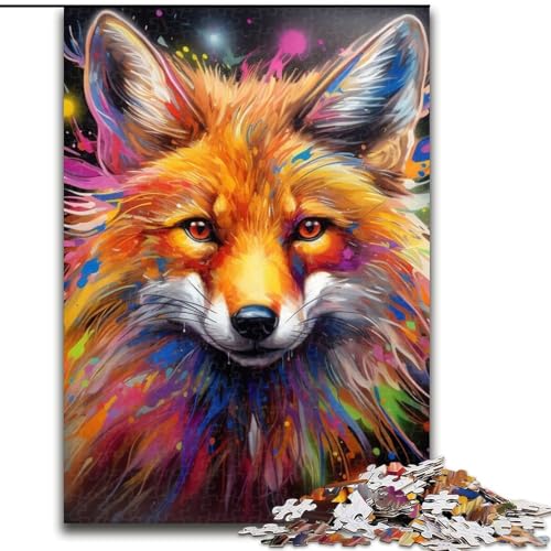 Puzzles für 1000 Teile, Fuchs-Puzzles für Erwachsene, 26x38cm, Denksportspiel, interaktives Familienspiel, geeignet für Kinder ab 14 Jahren Puzzles für 1000 Teile, Fuchs-Puzzles für Erwachsene, 26x38cm, Denksportspiel, interaktives Familienspiel, geeignet für Kinder ab 14 Jahren von LYXIANY