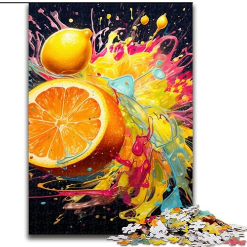 Puzzles für 1000 Teile, Zitronen-Puzzles für Erwachsene, 50x75cm, Denksportspiel, interaktives Familienspiel, geeignet für Kinder ab 14 Jahren Puzzles für 1000 Teile, Zitronen-Puzzles für Erwachsene, 50x75cm, Denksportspiel, interaktives Familienspiel, geeignet für Kinder ab 14 Jahren von LYXIANY