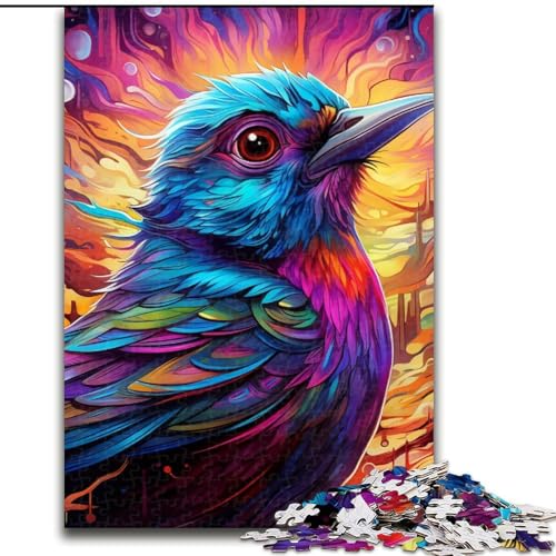 Puzzles für 1000 Teile, farbenfrohe Kunst-Spatzen-Puzzles für Erwachsene, 50x75cm, Denksportspiel, interaktives Familienspiel, geeignet für Kinder ab 14 Jahren Puzzles für 1000 Teile, farbenfrohe Kunst-Spatzen-Puzzles für Erwachsene, 50x75cm, Denksportspiel, interaktives Familienspiel, geeignet für Kinder ab 14 Jahren von LYXIANY