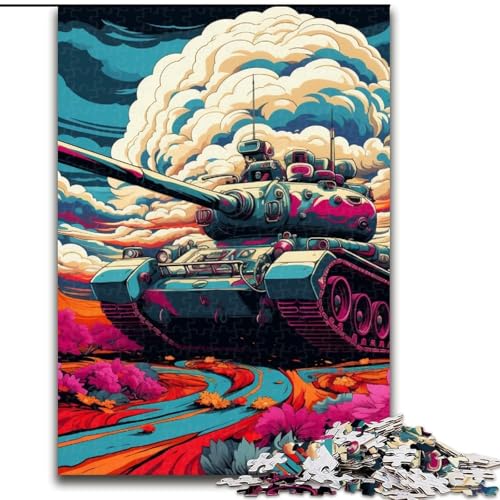 Puzzles für 1000 Teile, farbenfrohe Kunstpanzer-Puzzles für Erwachsene, 50x75cm, Denksportspiel, interaktives Familienspiel, geeignet für Kinder ab 14 Jahren Puzzles für 1000 Teile, farbenfrohe Kunstpanzer-Puzzles für Erwachsene, 50x75cm, Denksportspiel, interaktives Familienspiel, geeignet für Kinder ab 14 Jahren von LYXIANY