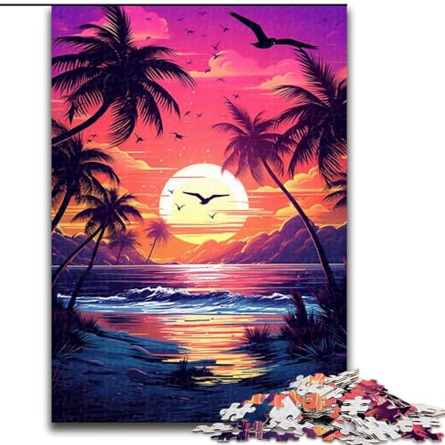 Puzzles für 1000 Teile, wunderschöne Strandlandschaften, Puzzles für 1000 Teile, interaktives Familienspiel, DIY-Heimdekor, Gehirn-Herausforderung, Geschenk, Größe 38x26cm Puzzles für 1000 Teile, wunderschöne Strandlandschaften, Puzzles für 1000 Teile, interaktives Familienspiel, DIY-Heimdekor, Gehirn-Herausforderung, Geschenk, Größe 38x26cm von LYXIANY