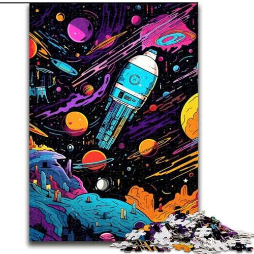 Puzzles für Erwachsene, 1000 Teile, Galaxie-Planeten-Puzzles, 26x38cm, Denksportspiel, interaktives Familienspiel, geeignet für Kinder ab 14 Jahren Puzzles für Erwachsene, 1000 Teile, Galaxie-Planeten-Puzzles, 26x38cm, Denksportspiel, interaktives Familienspiel, geeignet für Kinder ab 14 Jahren von LYXIANY