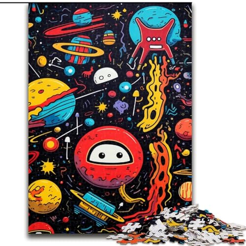 Puzzles für Erwachsene, 1000 Teile, Galaxie-Planeten-Puzzles, 50x75cm, Denksportspiel, interaktives Familienspiel, geeignet für Kinder ab 14 Jahren Puzzles für Erwachsene, 1000 Teile, Galaxie-Planeten-Puzzles, 50x75cm, Denksportspiel, interaktives Familienspiel, geeignet für Kinder ab 14 Jahren von LYXIANY