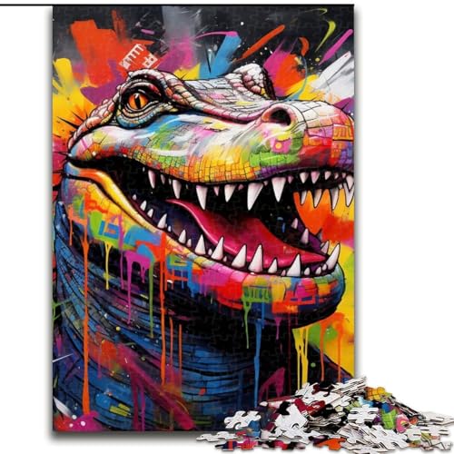 Puzzles für Erwachsene, 1000 Teile, Krähen-Graffiti-Puzzles, 50x75cm, Denksportspiel, interaktives Familienspiel, geeignet für Kinder ab 14 Jahren Puzzles für Erwachsene, 1000 Teile, Krähen-Graffiti-Puzzles, 50x75cm, Denksportspiel, interaktives Familienspiel, geeignet für Kinder ab 14 Jahren von LYXIANY