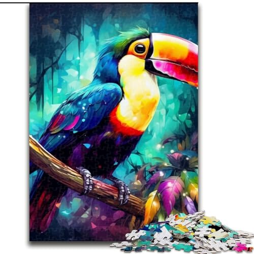 Puzzles für Erwachsene, Art Tukane, Kartonpuzzles, Größe: 38x26cm, anspruchsvolles Denkspiel für Teenager, unterhaltsames interaktives Spiel für die ganze Familie Puzzles für Erwachsene, Art Tukane, Kartonpuzzles, Größe: 38x26cm, anspruchsvolles Denkspiel für Teenager, unterhaltsames interaktives Spiel für die ganze Familie von LYXIANY
