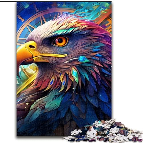 Puzzles für Erwachsene, Bunte Adler-Puzzles für Erwachsene, Größe: 50x75cm, für Reiseliebhaber und Paare, anspruchsvolles Spielzeug von LYXIANY