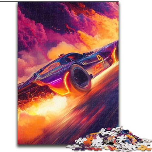 Puzzles für Erwachsene, Coole Sportwagen-Puzzles aus Holz, Größe: 50x75cm, anspruchsvolles Denkspiel für Teenager, unterhaltsames interaktives Spiel für die ganze Familie Puzzles für Erwachsene, Coole Sportwagen-Puzzles aus Holz, Größe: 50x75cm, anspruchsvolles Denkspiel für Teenager, unterhaltsames interaktives Spiel für die ganze Familie von LYXIANY