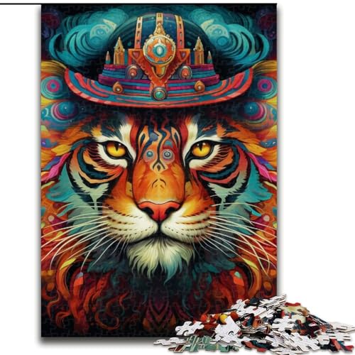 Puzzles für Erwachsene, Erdmännchen-Graffiti-Malpuzzles für Erwachsene, Größe: 38x26cm, anspruchsvolles Denkspiel – entspannendes Spielzeug für Teenager von LYXIANY