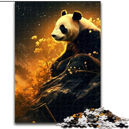 Puzzles für Erwachsene, Galaxy Panda, Kartonpuzzles, Größe: 38x26cm, anspruchsvolles Denkspiel für Teenager, unterhaltsames interaktives Spiel für die ganze Familie Puzzles für Erwachsene, Galaxy Panda, Kartonpuzzles, Größe: 38x26cm, anspruchsvolles Denkspiel für Teenager, unterhaltsames interaktives Spiel für die ganze Familie von LYXIANY