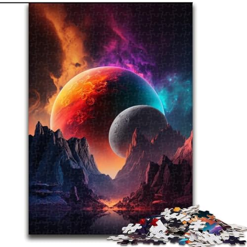 Puzzles für Erwachsene, Universum und Planet, Holzpuzzles, Größe: 50x75cm, anspruchsvolles Denkspiel für Teenager, unterhaltsames interaktives Spiel für die ganze Familie Puzzles für Erwachsene, Universum und Planet, Holzpuzzles, Größe: 50x75cm, anspruchsvolles Denkspiel für Teenager, unterhaltsames interaktives Spiel für die ganze Familie von LYXIANY