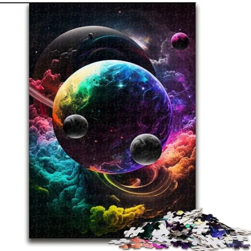 Puzzles für Erwachsene, Universum und Planet, Kartonpuzzles, Größe: 38x26cm, anspruchsvolles Denkspiel für Teenager, unterhaltsames interaktives Spiel für die ganze Familie Puzzles für Erwachsene, Universum und Planet, Kartonpuzzles, Größe: 38x26cm, anspruchsvolles Denkspiel für Teenager, unterhaltsames interaktives Spiel für die ganze Familie von LYXIANY