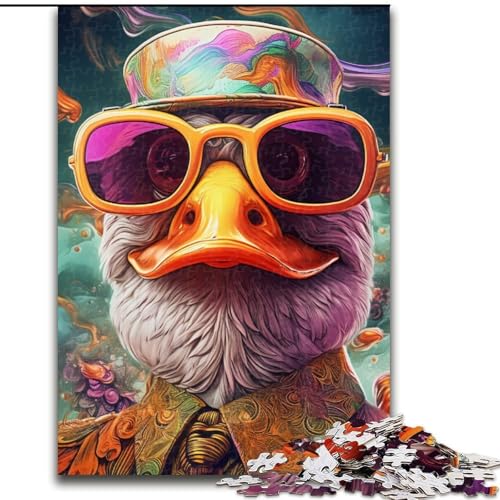 Puzzles für Erwachsene, farbenfrohe Kunstenten, Kartonpuzzles, Größe: 38x26cm, anspruchsvolles Denkspiel für Teenager, unterhaltsames interaktives Spiel für die ganze Familie Puzzles für Erwachsene, farbenfrohe Kunstenten, Kartonpuzzles, Größe: 38x26cm, anspruchsvolles Denkspiel für Teenager, unterhaltsames interaktives Spiel für die ganze Familie von LYXIANY