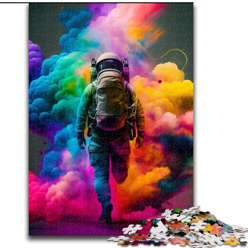 Puzzles für Erwachsene Astronauten-Puzzles für Erwachsene, Größe: 50x75cm, für Reiseliebhaber und Paare, anspruchsvolles Spielzeug von LYXIANY