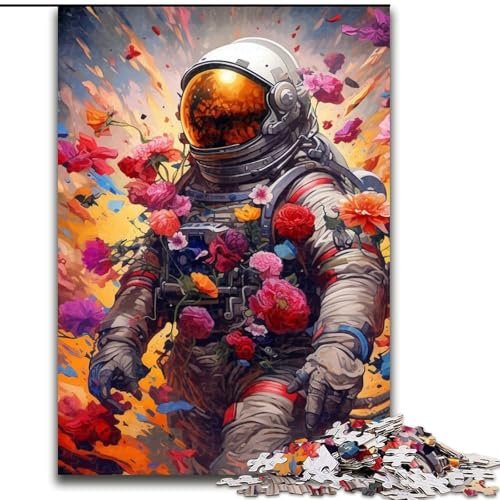 Puzzles für Erwachsene Astronauten-Puzzles für Erwachsene Größe: 50x75cm Anspruchsvolles Denkspiel – Entspannendes Spielzeug für Teenager von LYXIANY