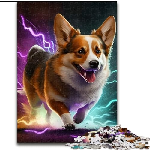 Puzzles für Erwachsene Corgi-Puzzles für Erwachsene Größe: 50x75cm Anspruchsvolles Denkspiel – Entspannendes Spielzeug für Teenager von LYXIANY