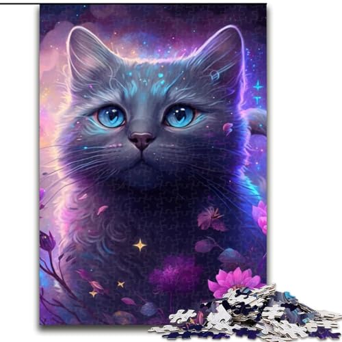 Puzzles für Erwachsene Fantasie-Katze Kartonpuzzles Größe: 38x26cm Anspruchsvolles Denkspiel für Teenager, unterhaltsames interaktives Spiel für die ganze Familie Puzzles für Erwachsene Fantasie-Katze Kartonpuzzles Größe: 38x26cm Anspruchsvolles Denkspiel für Teenager, unterhaltsames interaktives Spiel für die ganze Familie von LYXIANY
