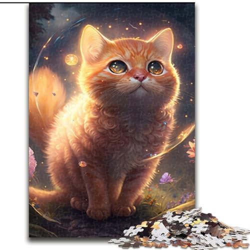 Puzzles für Erwachsene Fantasie-Katze Kartonpuzzles Größe: 38x26cm Anspruchsvolles Denkspiel für Teenager, unterhaltsames interaktives Spiel für die ganze Familie Puzzles für Erwachsene Fantasie-Katze Kartonpuzzles Größe: 38x26cm Anspruchsvolles Denkspiel für Teenager, unterhaltsames interaktives Spiel für die ganze Familie von LYXIANY