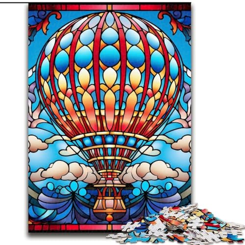 Puzzles für Erwachsene mit 1000 Teilen, Heißluftballon-Puzzle, 50x75cm, Denksportspiel, interaktives Familienspiel, geeignet für Kinder ab 14 Jahren Puzzles für Erwachsene mit 1000 Teilen, Heißluftballon-Puzzle, 50x75cm, Denksportspiel, interaktives Familienspiel, geeignet für Kinder ab 14 Jahren von LYXIANY