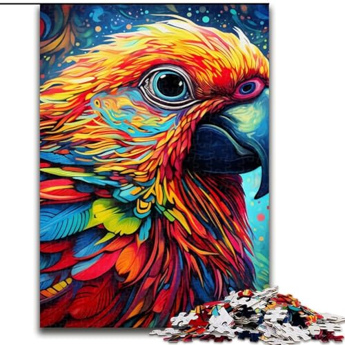Puzzles für Erwachsene mit 1000 Teilen, Papageien-Puzzle, 50x75cm, Denksportspiel, interaktives Familienspiel, geeignet für Kinder ab 14 Jahren Puzzles für Erwachsene mit 1000 Teilen, Papageien-Puzzle, 50x75cm, Denksportspiel, interaktives Familienspiel, geeignet für Kinder ab 14 Jahren von LYXIANY
