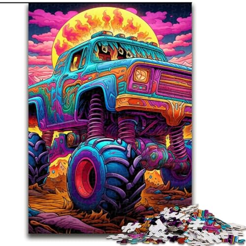 Puzzles für Erwachsene mit 1000 Teilen, psychedelische Truck-Puzzles, 50x75cm, Denksportspiel, interaktives Familienspiel, geeignet für Kinder ab 14 Jahren Puzzles für Erwachsene mit 1000 Teilen, psychedelische Truck-Puzzles, 50x75cm, Denksportspiel, interaktives Familienspiel, geeignet für Kinder ab 14 Jahren von LYXIANY