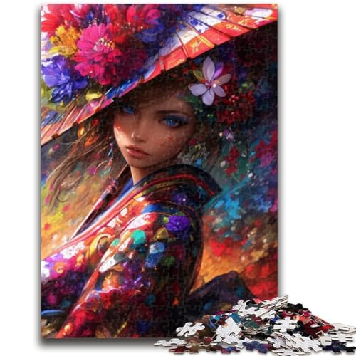 Puzzles für Erwachsene und Jugendliche, 1000 Teile, Puzzle, schöne Frau, Lernspiel, Herausforderung, Spielzeug, Wanddekoration, einzigartige Geburtstags, 38x26cm Puzzles für Erwachsene und Jugendliche, 1000 Teile, Puzzle, schöne Frau, Lernspiel, Herausforderung, Spielzeug, Wanddekoration, einzigartige Geburtstags, 38x26cm von LYXIANY