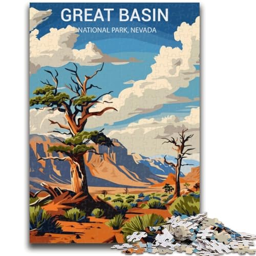Puzzles für Erwachsene und Jugendliche, 1000-teiliges Puzzle Great Basin National Park für 14+, schwer zu vervollständigen, Aber lustiges und humorvolles Geburtstagsgeschenk (Größe 38x26cm) von LYXIANY