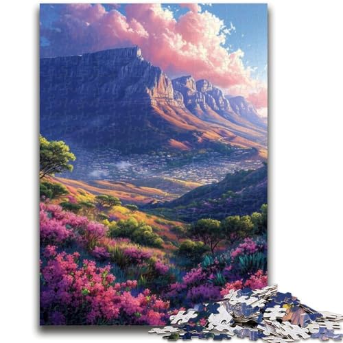 Puzzles für Erwachsene und Jugendliche, Bunte Berge, Lernspiele, Heimdekoration, Künstlersammlung, bildende Kunst, 50x75cm Puzzles für Erwachsene und Jugendliche, Bunte Berge, Lernspiele, Heimdekoration, Künstlersammlung, bildende Kunst, 50x75cm von LYXIANY