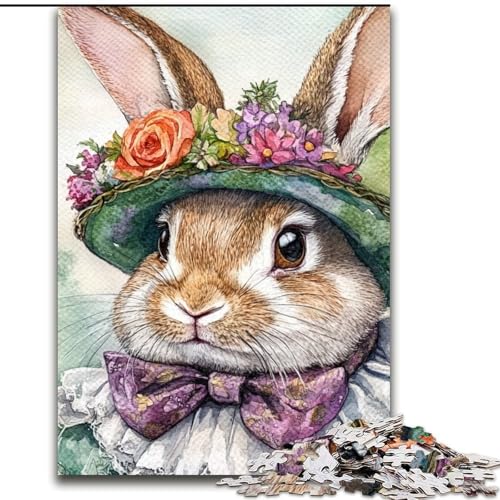 Puzzles für Erwachsene und Jugendliche, Kaninchen, ab 14 Jahren, Denksportspiel, Erwachsene und Jugendliche, 50x75cm Puzzles für Erwachsene und Jugendliche, Kaninchen, ab 14 Jahren, Denksportspiel, Erwachsene und Jugendliche, 50x75cm von LYXIANY