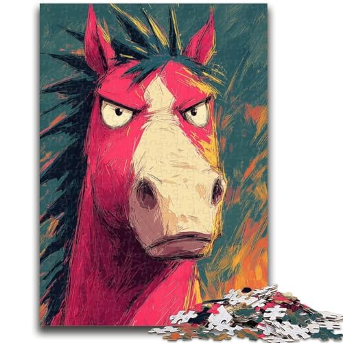 Puzzles für Erwachsene und Jugendliche, Pferdekunst, ab 14 Jahren, Lernspiele für Erwachsene und Jugendliche, Kunstwerk, Geschenk, 26x38cm Puzzles für Erwachsene und Jugendliche, Pferdekunst, ab 14 Jahren, Lernspiele für Erwachsene und Jugendliche, Kunstwerk, Geschenk, 26x38cm von LYXIANY