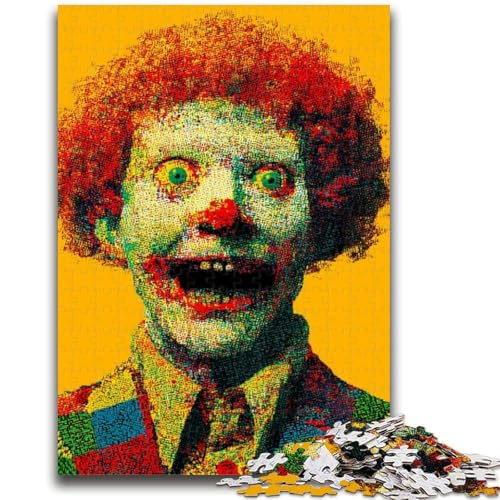 Puzzles für Erwachsene und Jugendliche, Psychedelische Kunst, anspruchsvolles Spiel und Familienspiel, Lernspiel für Geburtstag, Weihnachten, 38x26cm von LYXIANY