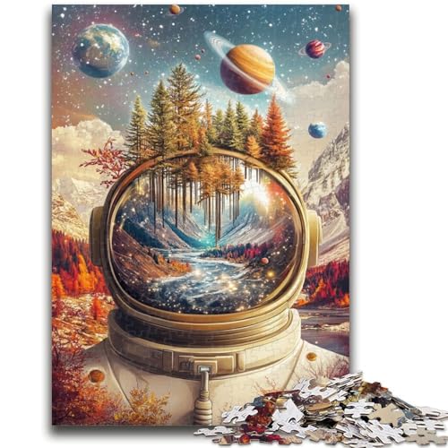 Puzzles für Erwachsene und Jugendliche, Puzzle, Astronauten-Berge, Lernspielzeug, Familienspiele, stärkt die Liebe zwischen Paaren, 26x38cm Puzzles für Erwachsene und Jugendliche, Puzzle, Astronauten-Berge, Lernspielzeug, Familienspiele, stärkt die Liebe zwischen Paaren, 26x38cm von LYXIANY