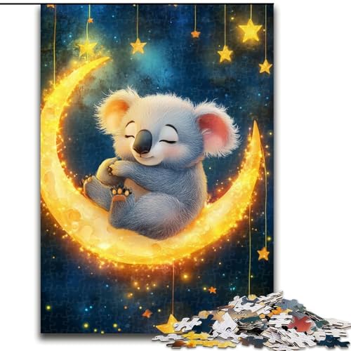 Puzzles für Erwachsene und Jugendliche, Puzzle, Koala, Babyspielzeug, Lernspiele, Stressabbau, tolle Geschenke und Spielzeuge, 50x75cm von LYXIANY