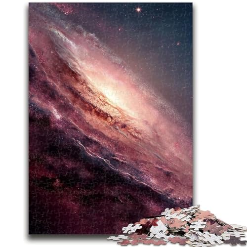 Puzzles für Erwachsene und Jugendliche, Puzzle „Cosmic Andromeda“ für Kinder ab 14 Jahren, Lernspiele für Erwachsene und Jugendliche, Kunstwerk, Geschenk, 50x75cm Puzzles für Erwachsene und Jugendliche, Puzzle „Cosmic Andromeda“ für Kinder ab 14 Jahren, Lernspiele für Erwachsene und Jugendliche, Kunstwerk, Geschenk, 50x75cm von LYXIANY