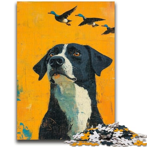 Puzzles für Erwachsene und Jugendliche, Puzzle „Happy Dog“-Quizspiel, ganze Familie, 50x75cm Puzzles für Erwachsene und Jugendliche, Puzzle „Happy Dog“-Quizspiel, ganze Familie, 50x75cm von LYXIANY