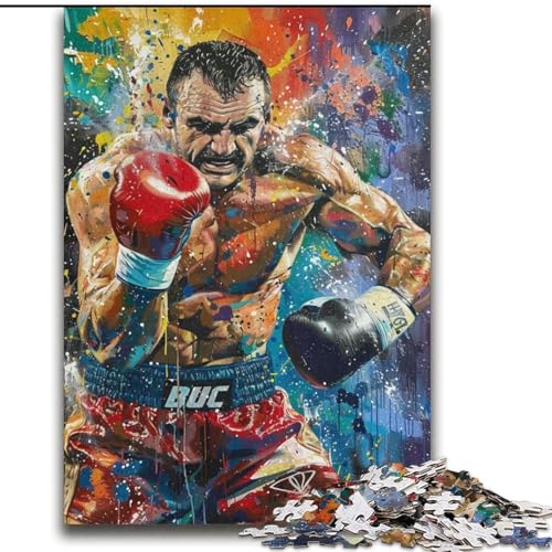 Puzzles für Erwachsene und Jugendliche, Puzzle-Boxer, Familienunterhaltungsspielzeug ganze Familie, 70x100cm Puzzles für Erwachsene und Jugendliche, Puzzle-Boxer, Familienunterhaltungsspielzeug ganze Familie, 70x100cm von LYXIANY
