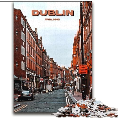 Puzzles für Erwachsene und Jugendliche, Puzzle Dublin, Reise- und Kunststadt, für 14+, anspruchsvolles Spiel und Familienspiel, toll, 70x100cm Puzzles für Erwachsene und Jugendliche, Puzzle Dublin, Reise- und Kunststadt, für 14+, anspruchsvolles Spiel und Familienspiel, toll, 70x100cm von LYXIANY