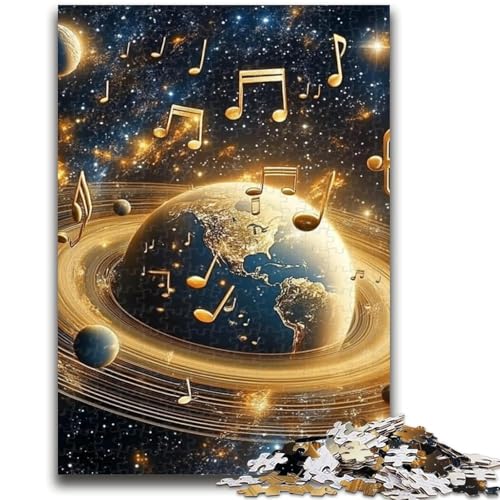 Puzzles für Erwachsene und Jugendliche, Puzzle Musik Erde, lebendiges und einzigartiges Design, entspannendes und herausforderndes Puzzle-Erlebnis, 26x38cm Puzzles für Erwachsene und Jugendliche, Puzzle Musik Erde, lebendiges und einzigartiges Design, entspannendes und herausforderndes Puzzle-Erlebnis, 26x38cm von LYXIANY