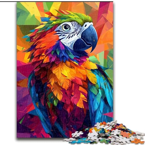 Puzzles für Erwachsene und Jugendliche, Puzzle-Papagei, Familienunterhaltungsspielzeug ganze Familie, 38x26cm von LYXIANY