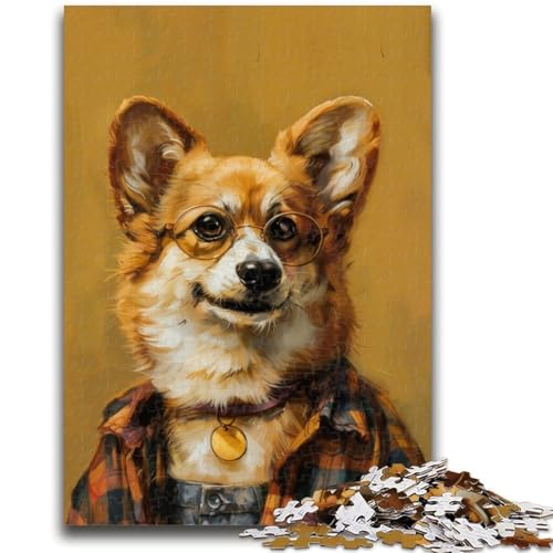 Puzzles für Erwachsene und Jugendliche, Puzzle Shiba Inu Quizspiel ganze Familie, 50x75cm Puzzles für Erwachsene und Jugendliche, Puzzle Shiba Inu Quizspiel ganze Familie, 50x75cm von LYXIANY